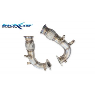 Exhaust Pipe Replacement Opf Inoxcar Audi R8 5.2 V10 Coupè 570HP 2019