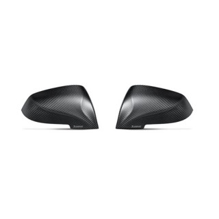 Matt carbon Mirror caps Akrapovic BMW 1 M 140 I 01-16 - 12-19