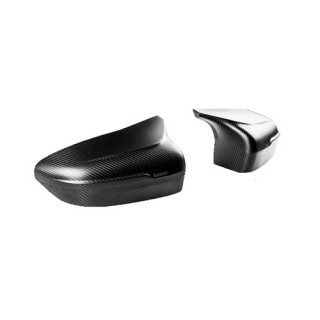 Matt carbon Mirror caps Akrapovic BMW 5 M5 COMPETITION 460KW 01-21