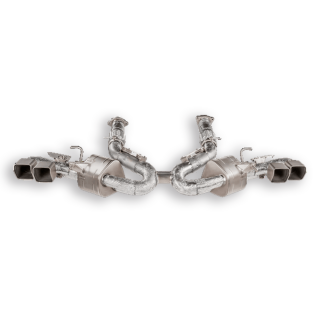 Exhaust Akrapovic Slip-On CHEVROLET CORVETTE STINGRAY 01-20