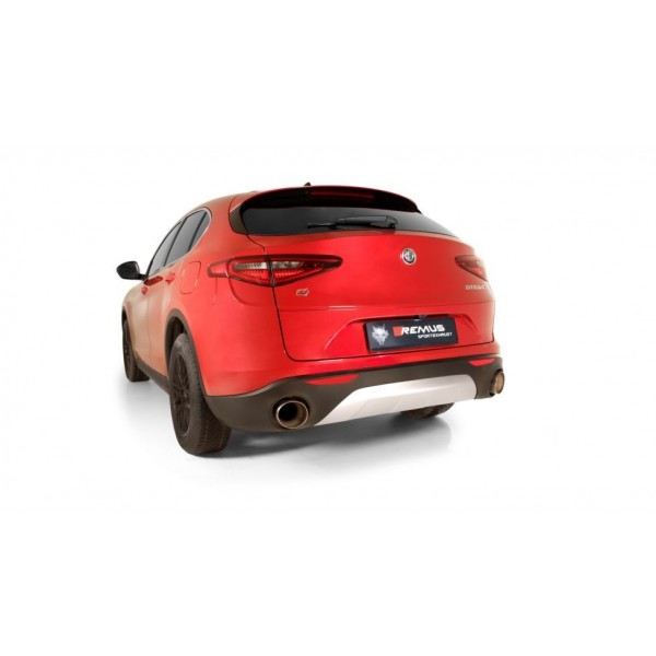 Scarico Sportivo Remus Per Alfa Romeo Stelvio Q4 TypE 949, Awd 2.0l Turbo MultiAir 206kW 09/2018