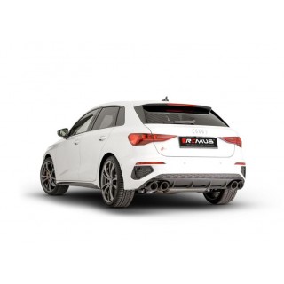 Sistema Di Scarico Posteriore Gpf Remus Per Audi S3 TypE 8Y 2.0l TFSI, Sportback, Quattro S tronic 228kW 2020