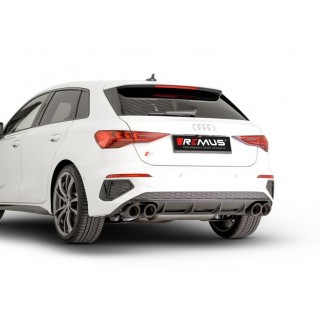 Sistema Di Scarico Posteriore Gpf Remus Per Audi S3 TypE 8Y 2.0l TFSI, Sportback, Quattro S tronic 228kW 2020