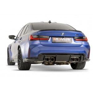 Sistema Di Scarico Posteriore Con Downpipe Remus Per Bmw M3 G80 Competition, TypE G234M 3.0l 375 kW 2021