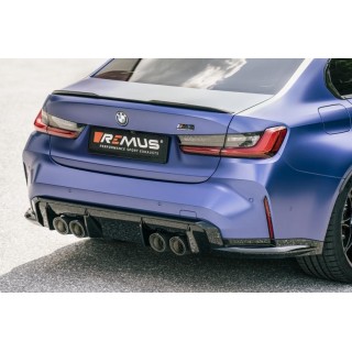 Sistema Di Scarico Posteriore Con Downpipe Remus Per Bmw M3 G80 Competition, TypE G234M 3.0l 375 kW 2021