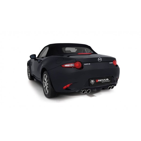 Sistema Di Scarico Completo Remus Per Mazda Mx5 TypE Nd 1.5l Skyactive G130 96kW 2015