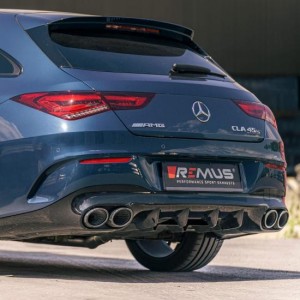 Scarico Sportivo Posteriore Remus Per Mercedes Amg Cla 45 S, TypE F2Cla 2.0L Turbo 310 kW 2020