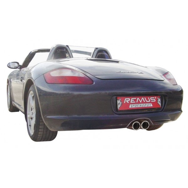 Scarico Sportivo Remus Per Porsche Boxster S TypE 987 3.2l 206kW 2006 2009