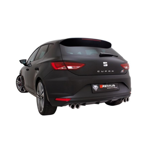 Scarico Sportivo Posteriore Remus Per Seat Leon TypE 5F, Sc 2.0l TSI, Cupra 213kW 2014 CJXH