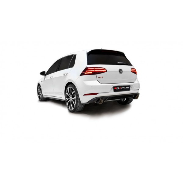 Sistema Di Scarico Posteriore Gpf Remus Per Vw Golf Vii Facelift TypE Au 2.0l TSI, GTI TCR 213kW 12/2018