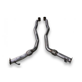 Front exhaust pipe kit with stainless steel GPF Style pipes Audi RS4 Avant and RS5 Sportback B9 from 2018 and RS5 Coupé B9 from 