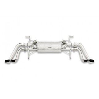 Terminal exhaust with valves no GPF stainless steel Style pipes Audi R8 V10 2nd Gen from 2015