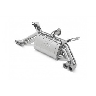 Stainless steel exhaust terminal Tubi Style Ferrari F355 from 1994 to 1999