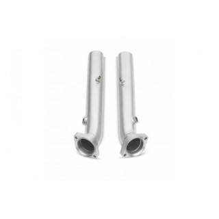 Downpipe decatalyst kit Stainless steel Tubi Style Ferrari 348 TB and TS from 1989 to 1993