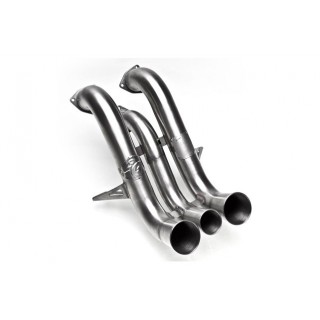 LM competition exhaust with CAT Inconel Tubi Style Ferrari F40 from 1987 to 1992