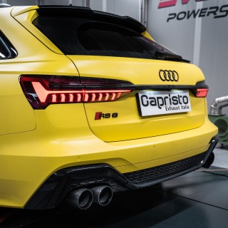 Capristo Audi RS7 carbon terminal exhaust