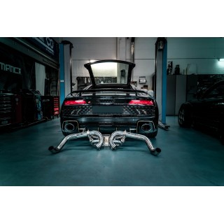 Capristo Auspuff Audi R8 V10 4 S PA OPF