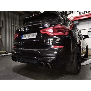 Capristo Bmw X3 M Competition G01 F97 carbon terminal exhaust