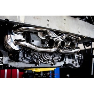 Terminal exhaust with Capristo Ferrari 458 stainless steel valve