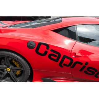 Capristo Ferrari 458 carbon tank cap