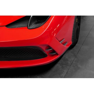 Ailerons avant en carbone Capristo Ferrari 458 Speciale