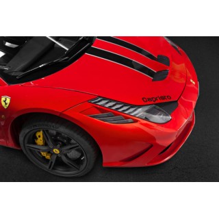 Nervature di uscita dell'aria in carbonio Capristo Ferrari 458 Speciale