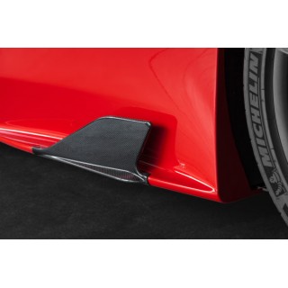 Capristo Ferrari 458 Speciale carbon side fins