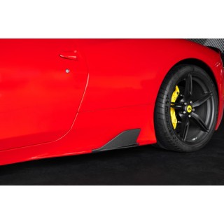 Capristo Ferrari 458 Speciale carbon side fins