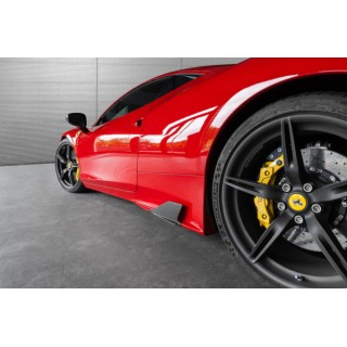 Capristo Ferrari 458 Speciale carbon side fins