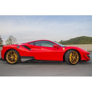 Capristo Ferrari 488/F8 side skirts with wings