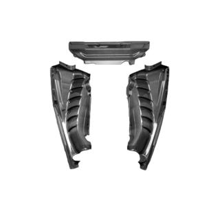 Capristo Ferrari 488 carbon engine compartment side covers