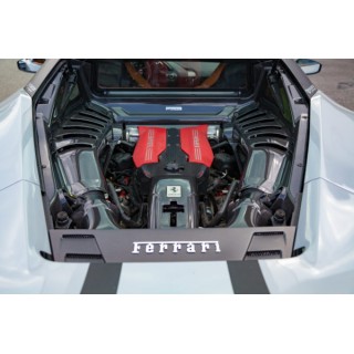 Capristo Ferrari 488 carbon engine compartment side covers