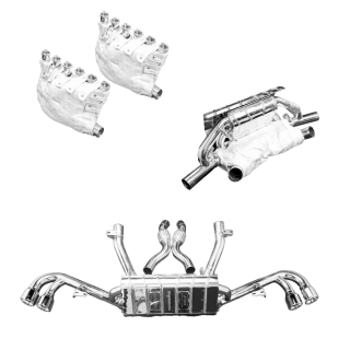 Capristo Ferrari F50 Komplettauspuffanlage aus Edelstahl