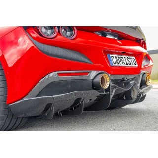 Diffuseur arrière en carbone Capristo Ferrari F8