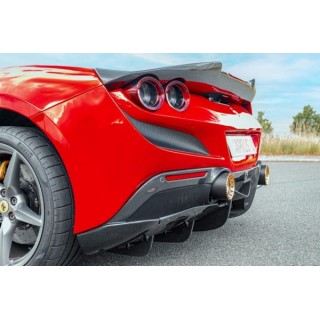 Capristo Ferrari F8 Spider aileron arrière en carbone