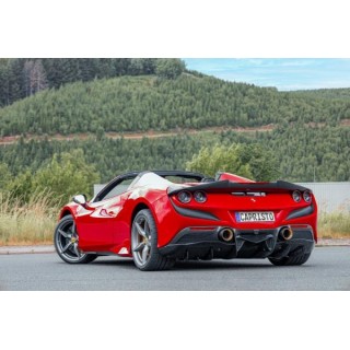 Capristo Ferrari F8 Spider aileron arrière en carbone