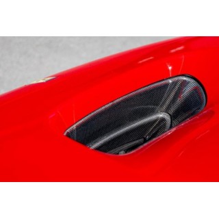 Prises d'air avant en carbone Ferrari F8 spider