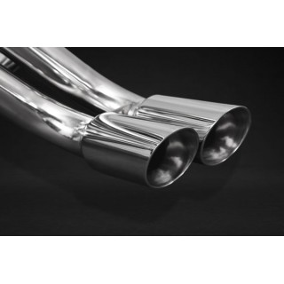 Terminal exhaust with Capristo Ferrari 512 / Testarossa USA stainless steel valve