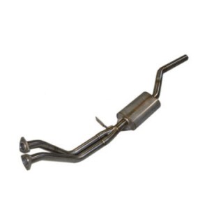 Secondary exhaust manifold 2-1 stainless steel Aros Alfa Romeo Giulia Super 1300 Type 115 from 1965 to 1974