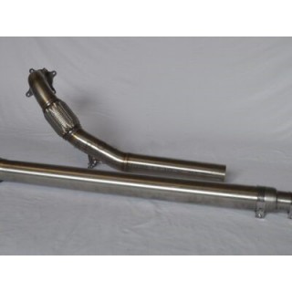 Downpipe Dekatalysator D70 Edelstahl Aros Audi A3 S3 8P Quattro/Sportback Quattro 2.0 TFSI von 2006 bis 2013 Typ 8P