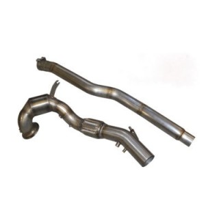 Downpipe sans catalyseur D76 Aros Audi A3 S3 8Y Sportback/Sedan Quattro 2.0 TFSI (310 CV) NO OPF de 2020 à 2023