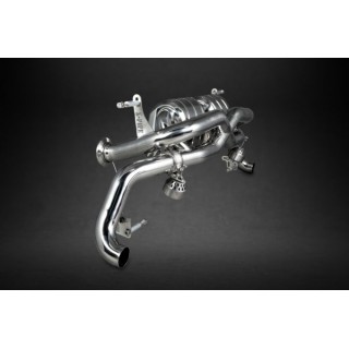 X Pipe CES3 Edelstahlauspuff Capristo Audi R8 V10 Facelift Gen 1