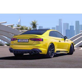 Système d'échappement avec valve ECE + tuyaux centraux et sorties ovales RS CES3 Capsito Audi Rs5 F5