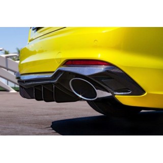 Exhaust system with ECE valve + central pipes and oval tailpipes RS CES3 Capsito Audi Rs5 F5