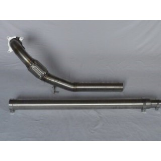 Downpipe Dekatalysator D70 Edelstahl Aros Audi TT Quattro MK2 Coupè/Roadster 2.0 TFSI (200/211 PS) von 2006 bis 2018 Typ 8J