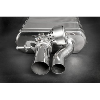 Pot d'échappement complet avec valve Capristo Audi Rs6 / Rs7 C7 2013 - 2019