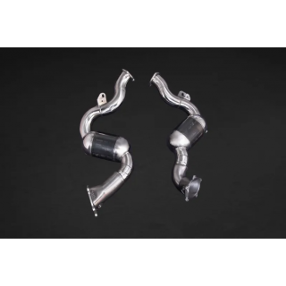 Downpipe Sportkatalysatoren 100 Zellen Capirsto Audi S8 D4 & S6/7 4G