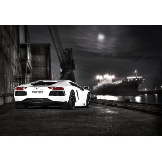 Terminal exhaust with stainless steel valve Capristo Lamborghini Aventador LP700