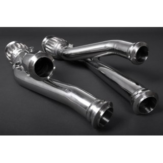 Sports catalytic converters + thermal blankets Capristo Lamborghini Aventador LP700