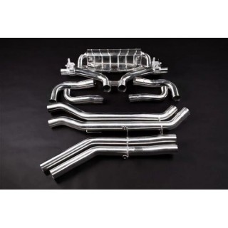 Terminal exhaust with valve + central silencer Capristo Lamborghini Urus/S